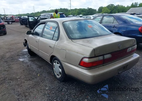 1997 Toyota Corolla Dx из США, поврежденный, VIN 1NXBB02E7VZ573632
